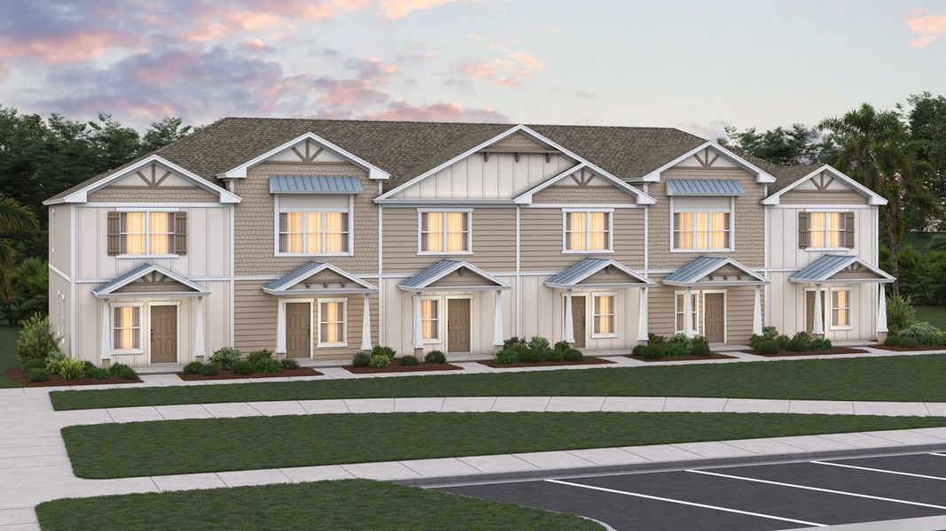 Front exterior of a home in the Liberty Cove community, located in Yulee, FL (Image 1). Front exterior of a home in the Liberty Cove community, located in Yulee, FL (Image 1).