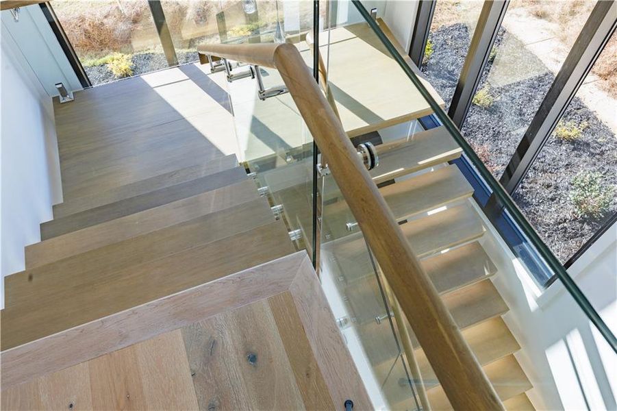 Close-up of interior finishes inside a home in , Suwanee (Image 19).