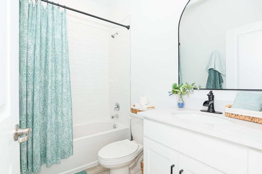 Furnished interior view inside a new home in , Port St. Lucie (Image 42).