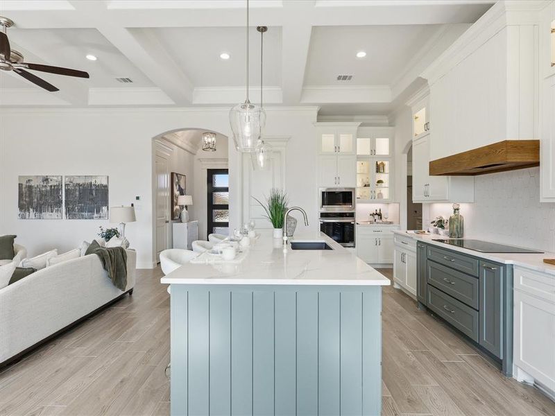 Furnished interior view inside a new home in , Granbury (Image 17).