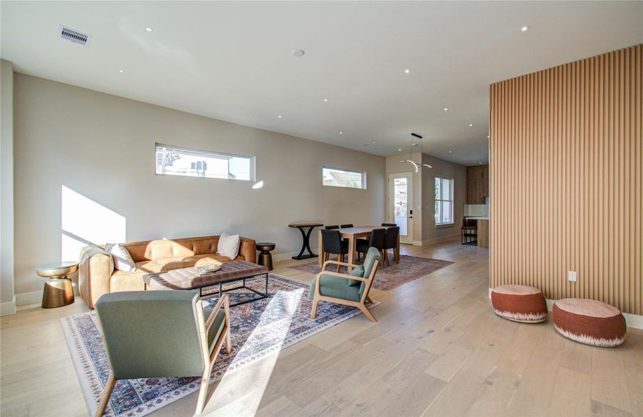 Furnished interior view inside a new home in , Houston (Image 31).