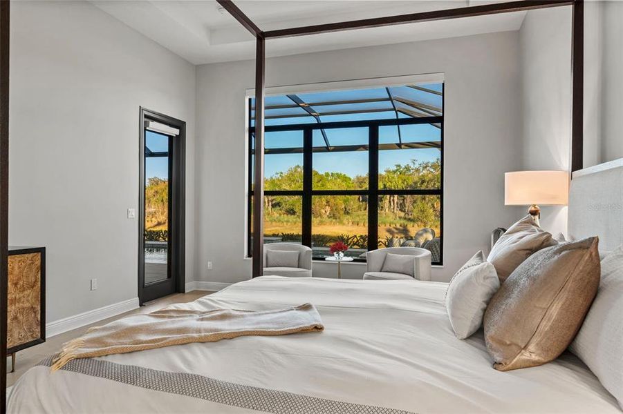 Furnished interior view inside a new home in , Sarasota (Image 39).