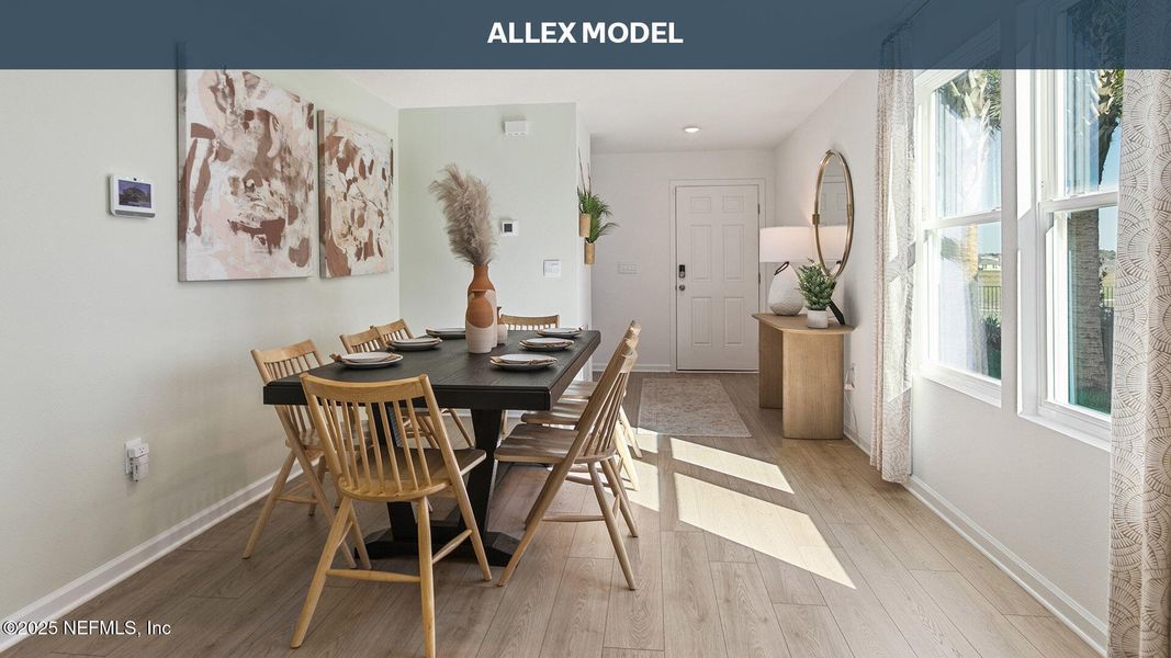 Furnished interior view inside a new home in Grand Reserve, Bunnell (Image 11).