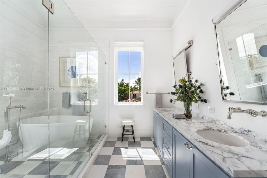 Furnished interior view inside a new home in , Key Biscayne (Image 10). Furnished interior view inside a new home in , Key Biscayne (Image 10).