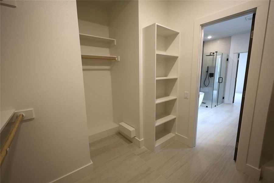 View of closet