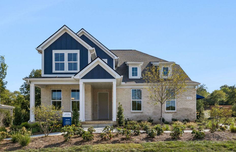 Representative exterior photo of a completed home built from the Collier by John Wieland in Treymor, Mount Juliet, TN (Image 24). Representative exterior photo of a completed home built from the Collier by John Wieland in Treymor, Mount Juliet, TN (Image 24).