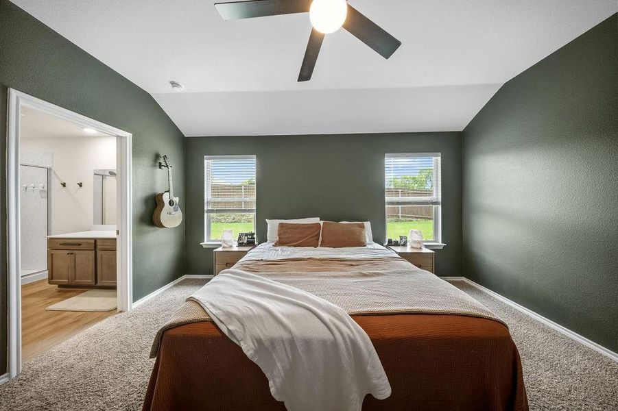 Furnished interior view inside a new home in Leonard Crossing, Leonard (Image 31).