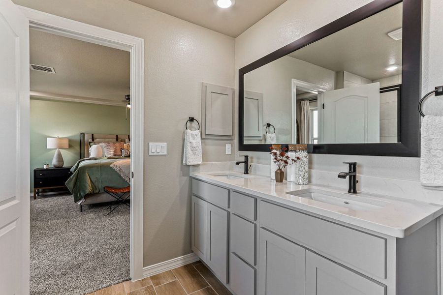 Representative furnished interior of a home built from the Franklin by View Homes in Enchanted Hills, El Paso (Image 6).
