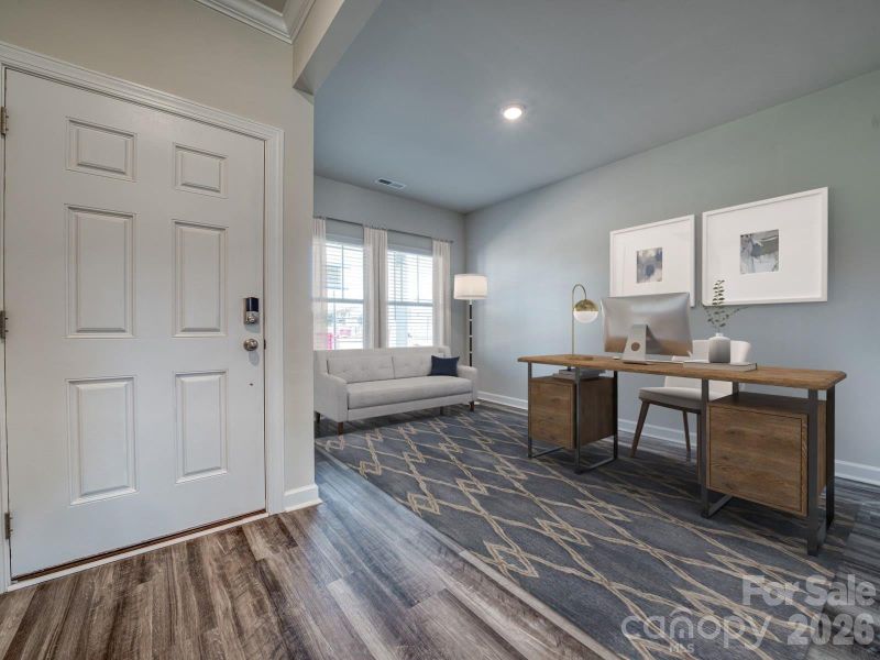 Photo is not of the actual home, but is an inspirational photo of builder’s model home and may depict options, furnishings, and/or decorator features that are not included