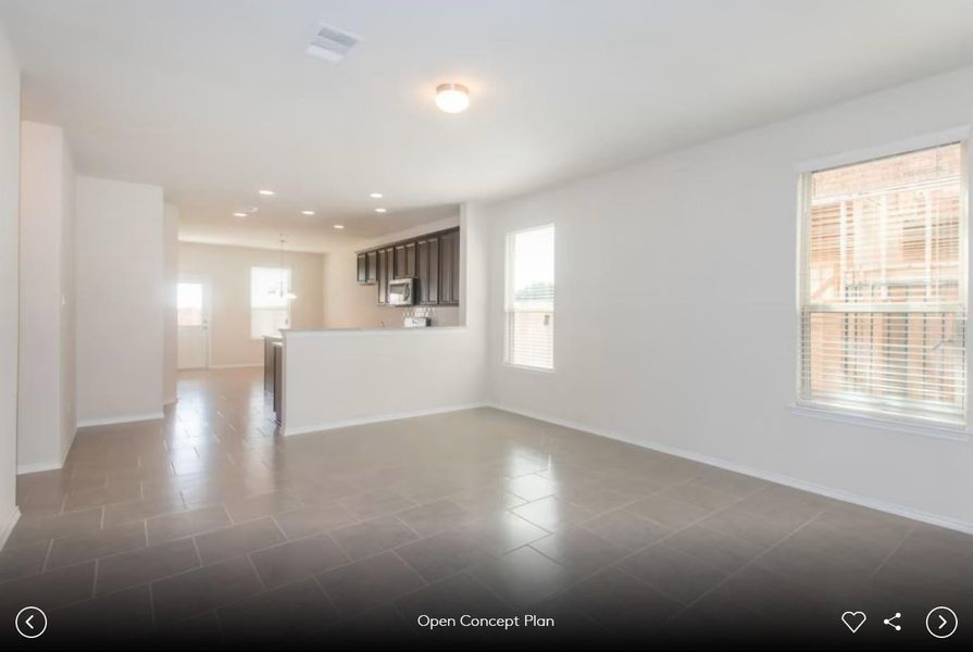 Interior photos- Photo of Centex model home with same floor plan, not of actual home listed.