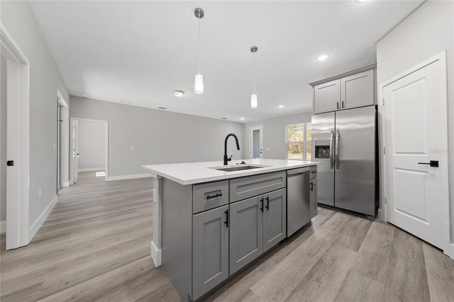 Furnished interior view inside a new home in , Ocala (Image 8).