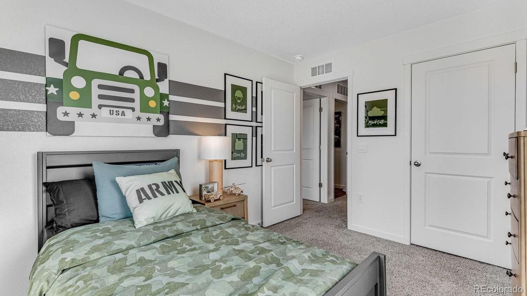 Furnished interior view inside a new home in Prairie Song, Windsor (Image 10).