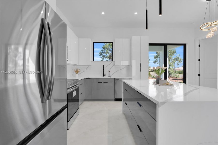 Furnished interior view inside a new home in , Lehigh Acres (Image 7).