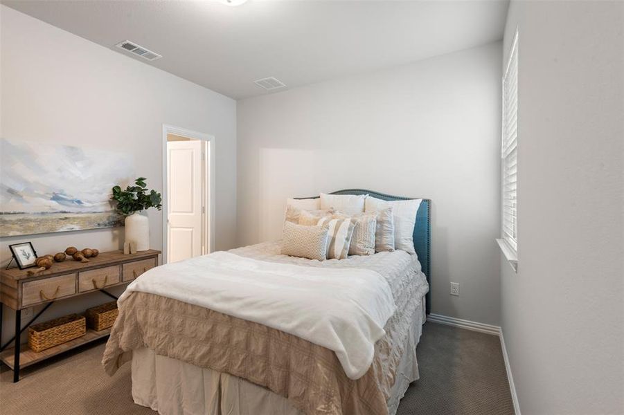 Furnished interior view inside a new home in , Oak Point (Image 11).