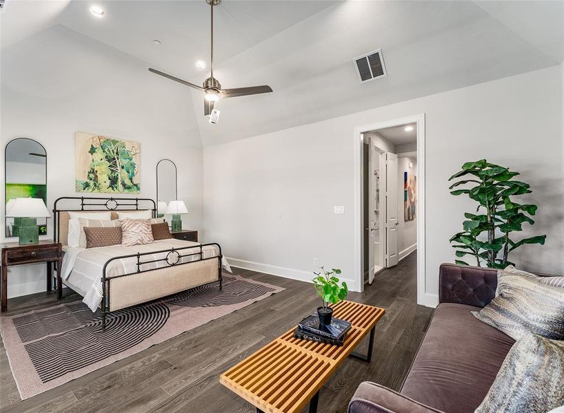 Furnished interior view inside a new home in , Plano (Image 9). Furnished interior view inside a new home in , Plano (Image 9).