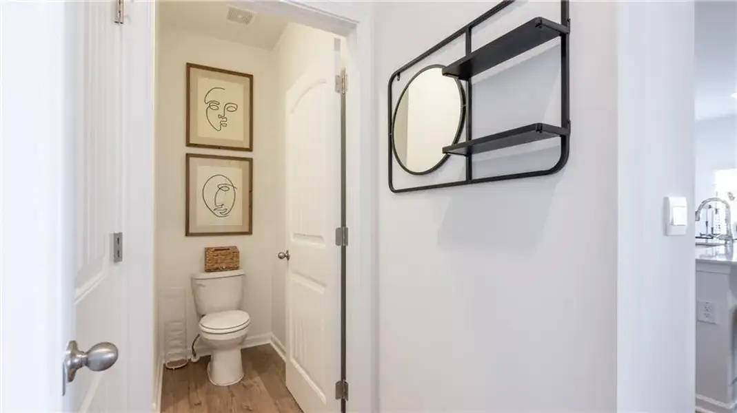 Furnished interior view inside a new home in Harvest Park, Decatur (Image 19).