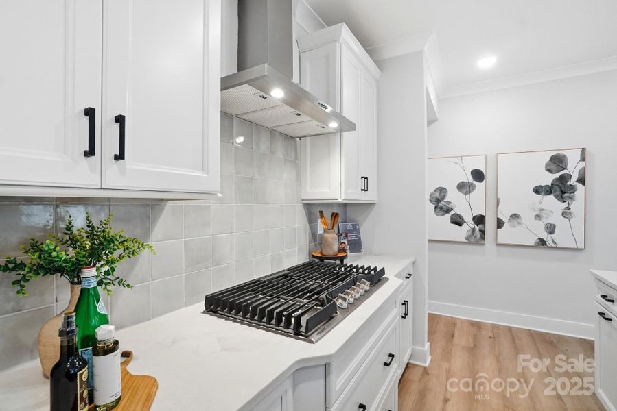 Furnished interior view inside a new home in Villas at Prestwick, Mooresville (Image 9).