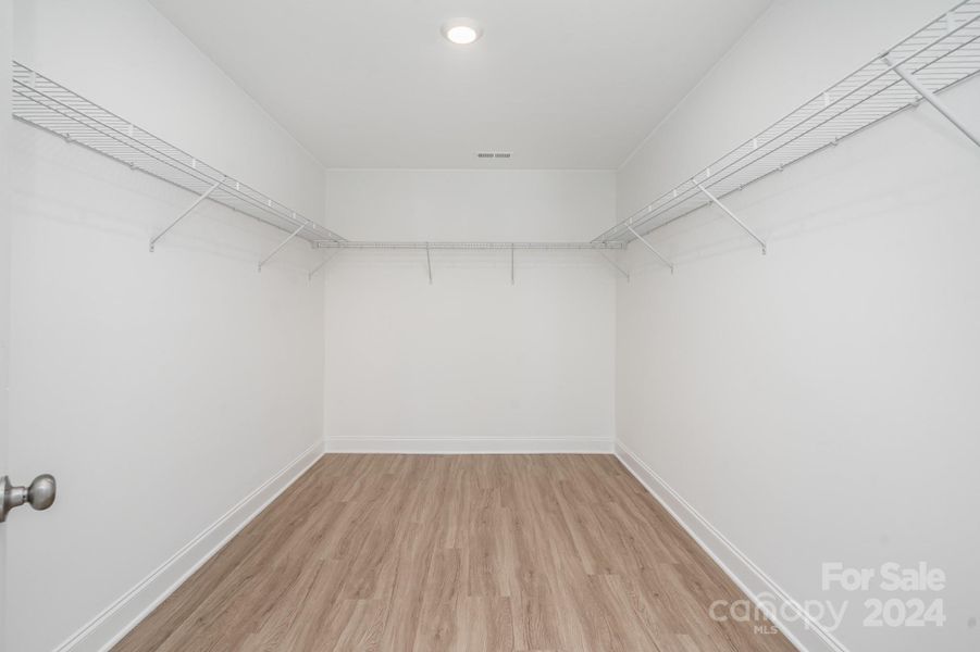 Representative Photo. Massive walk-in closet