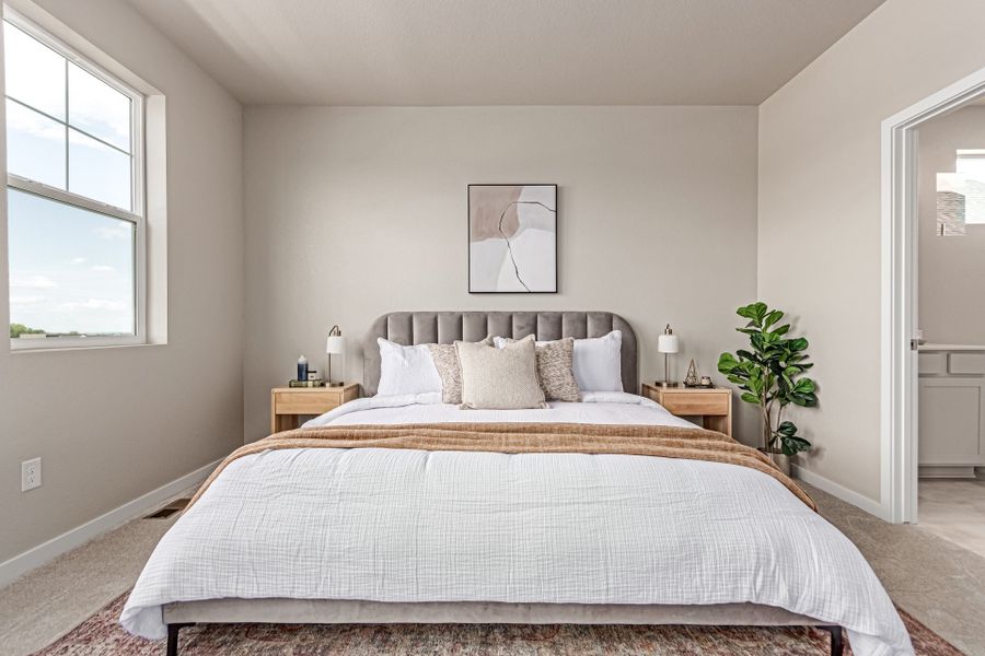 Furnished interior view inside a new home in Arras Park, Thornton (Image 29). Furnished interior view inside a new home in Arras Park, Thornton (Image 29).