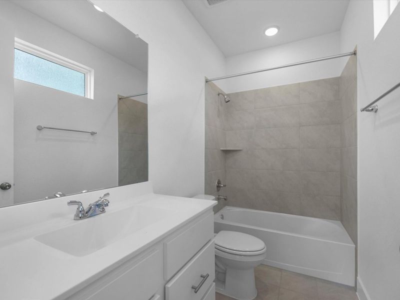 Furnished interior view inside a new home in Pecan Ridge, Fulshear (Image 9).