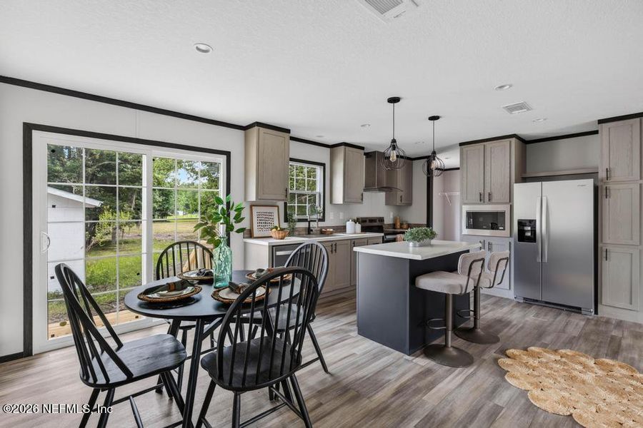 Furnished interior view inside a new home in , Callahan (Image 45).