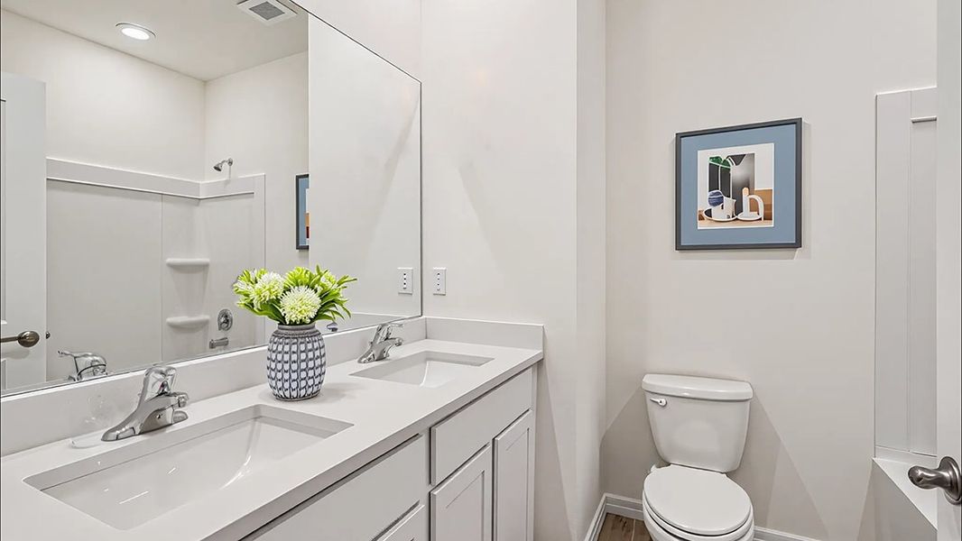 Representative furnished interior of a home built from the Covington by D.R. Horton in Somerset Bay, Spring Hill (Image 13). Representative furnished interior of a home built from the Covington by D.R. Horton in Somerset Bay, Spring Hill (Image 13).
