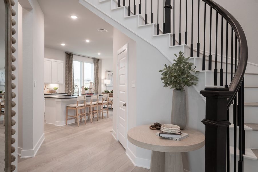Representative furnished interior of a home built from the Cormorant by Tri Pointe Homes in Trillium, Richmond (Image 5).