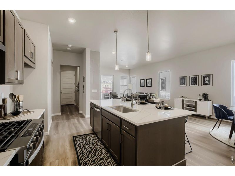 Furnished interior view inside a new home in , Fort Collins (Image 5).