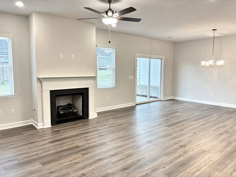 Spacious, unfurnished interior of a new home in Reidville Town Center, Reidville (Image 11).