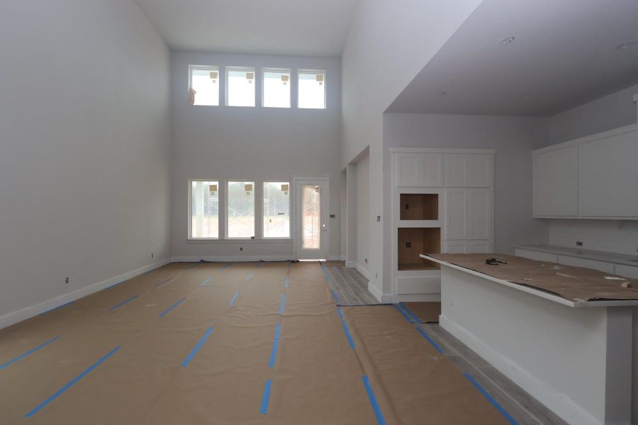 In-progress construction of a new home in Clopton Farms, Montgomery, TX (Image 6).