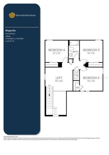 2D floor plan layout of this home in , Minneola, FL (Image 5).
