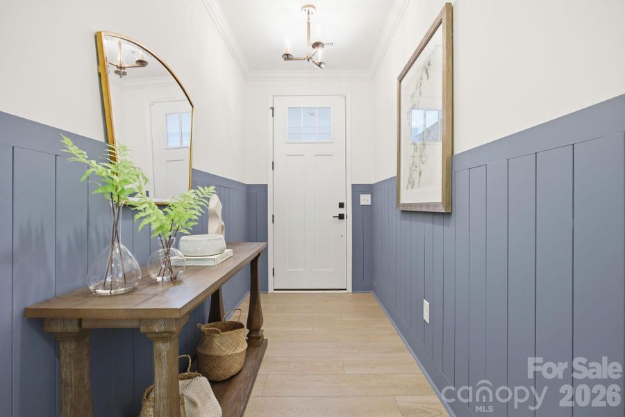Furnished interior view inside a new home in Windgate, Mooresville (Image 6).