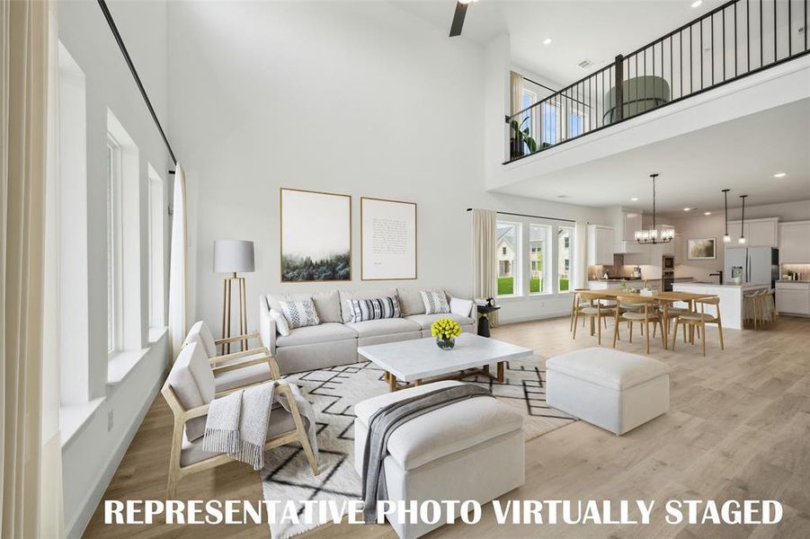 You will love entertaining family and friends in this over the top, open-concept dream home!  REPRESENTATIVE PHOTO VIRTUALLY STAGED
