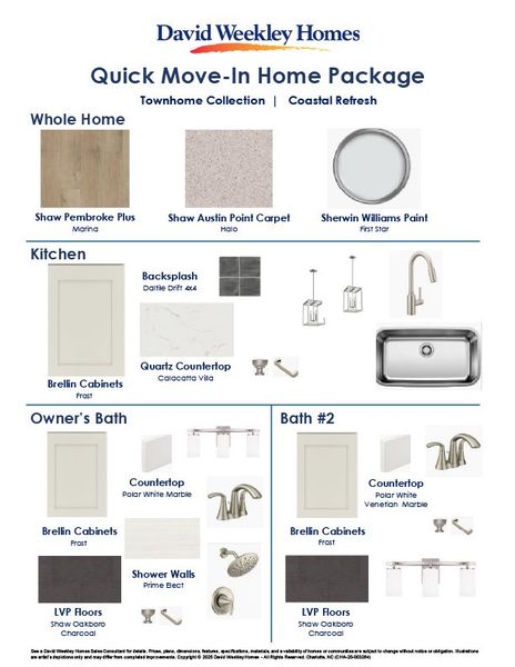 Sample of building materials used in homes in Hardy Pond Townhomes, Rock Hill (Image 24). Sample of building materials used in homes in Hardy Pond Townhomes, Rock Hill (Image 24).