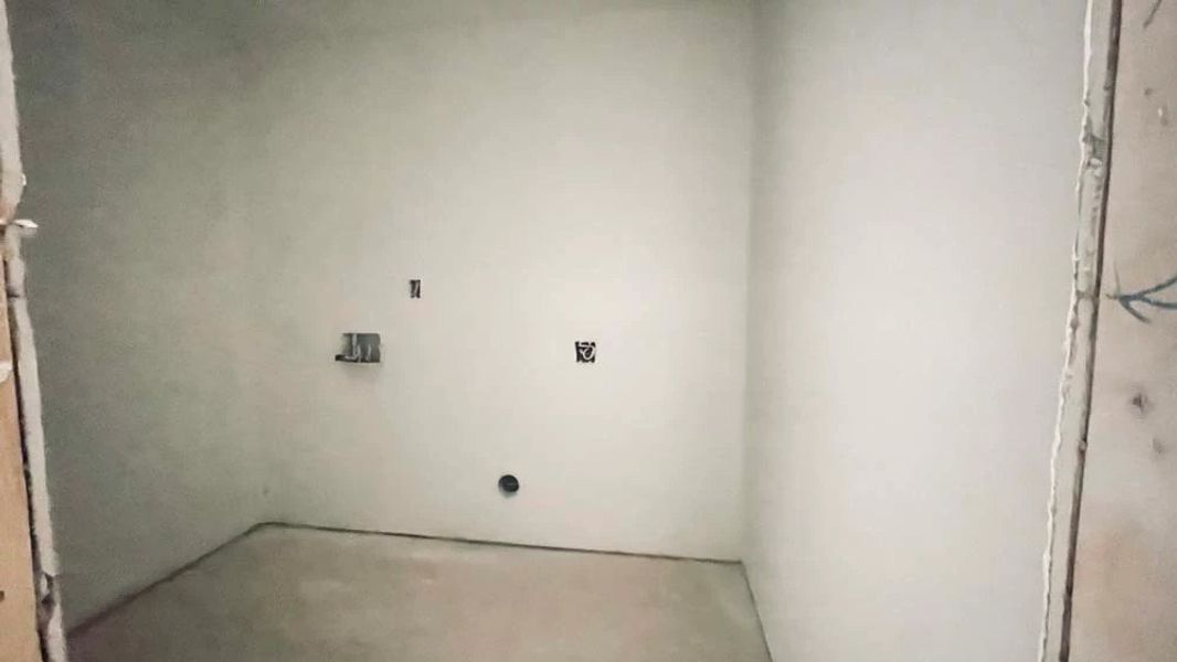Laundry Room Construction Progress