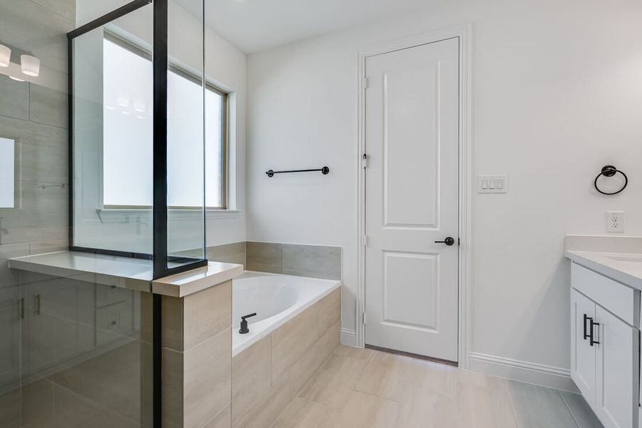 Representative furnished interior of a home built from the Tartini by Taylor Morrison in Cross Creek Meadows 40s, Celina (Image 13).