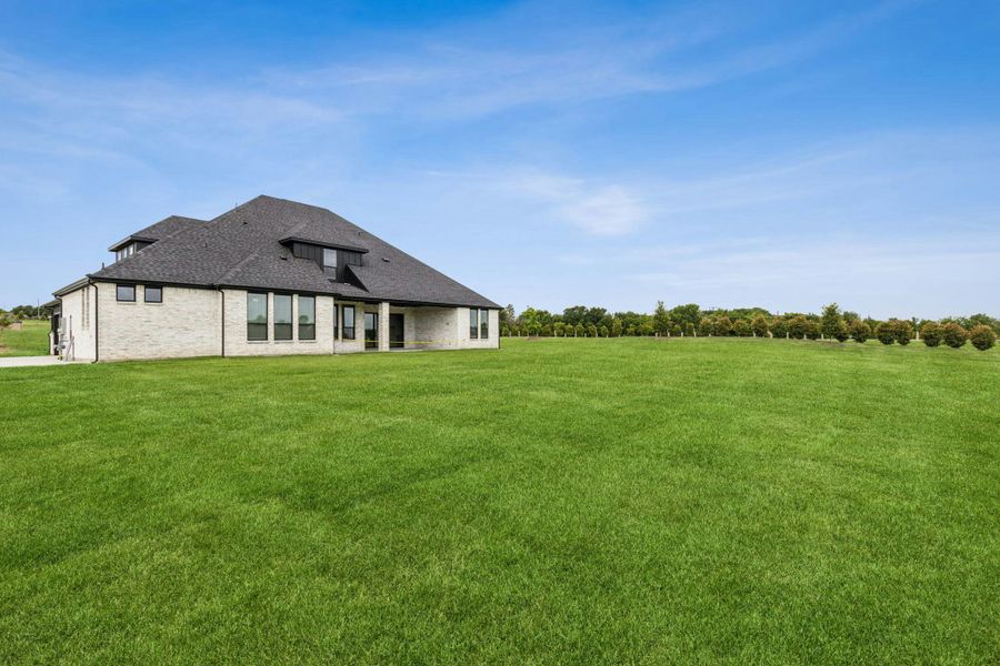 Representative exterior details of a home built from the Harris by Kindred Homes in Berkshire Estates, Mesquite (Image 4).
