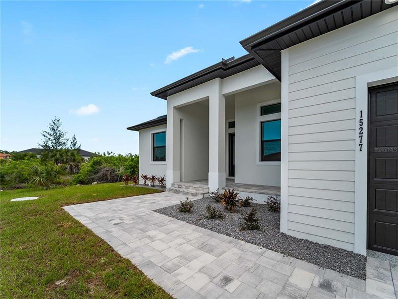 Exterior details and patio area of a home in , Port Charlotte (Image 34). Exterior details and patio area of a home in , Port Charlotte (Image 34).