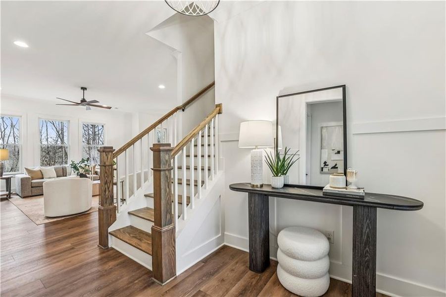 Furnished interior view inside a new home in , Dawsonville (Image 35).