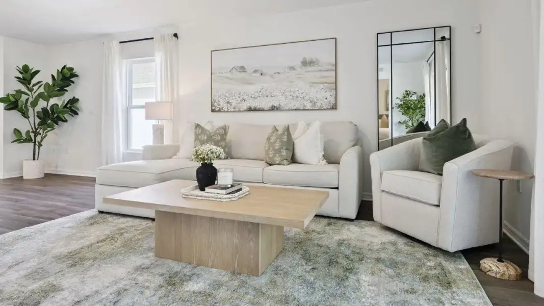 Furnished interior view inside a new home in Hawthorne Ranch, Lakeland (Image 13).