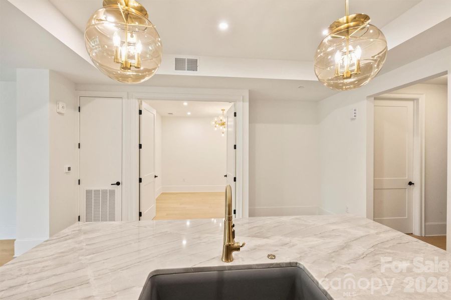 Furnished interior view inside a new home in , Charlotte (Image 20).