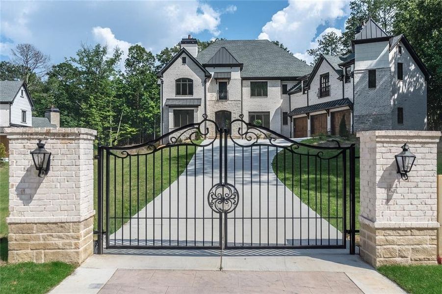 Front exterior of a new home in , Roswell, GA, highlighting curb appeal (Image 27).