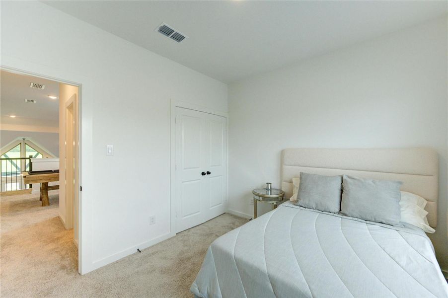 Furnished interior view inside a new home in Sienna 45', 50', Missouri City (Image 36).