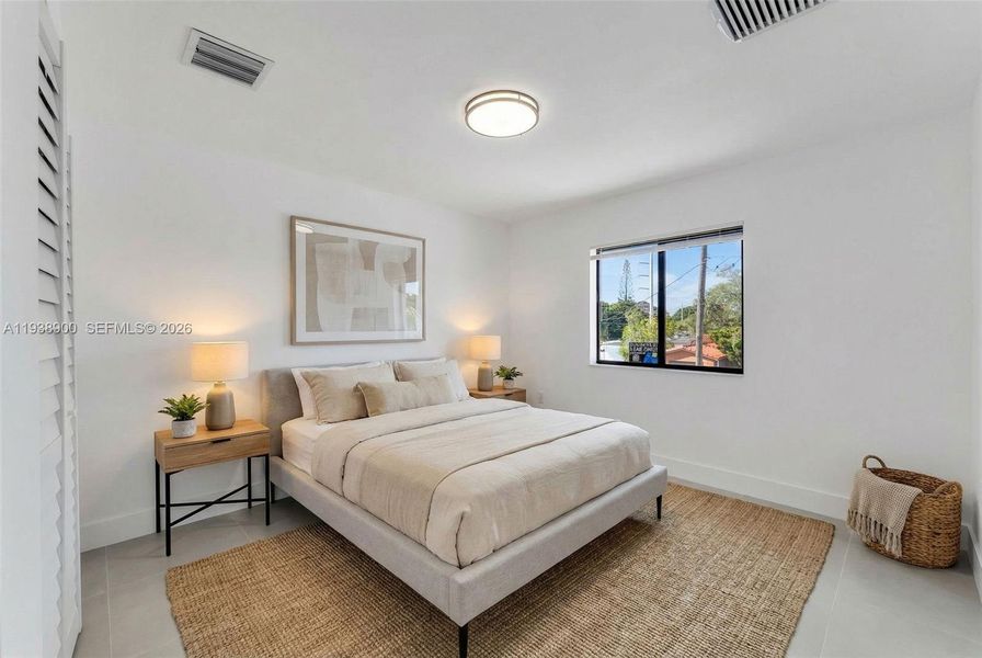 Furnished interior view inside a new home in , Miami (Image 5).