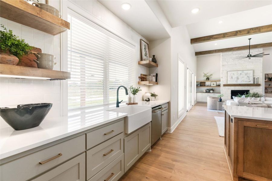 Furnished interior view inside a new home in , Bryan (Image 9).