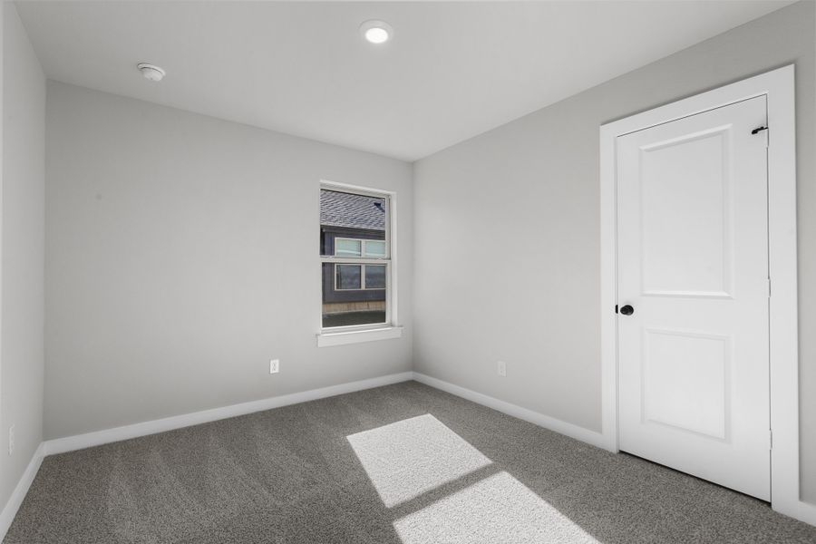Representative unfurnished interior of a home built from the Sherwood by Cheldan Homes in Pitcock Addition, Graham (Image 58). Representative unfurnished interior of a home built from the Sherwood by Cheldan Homes in Pitcock Addition, Graham (Image 58).
