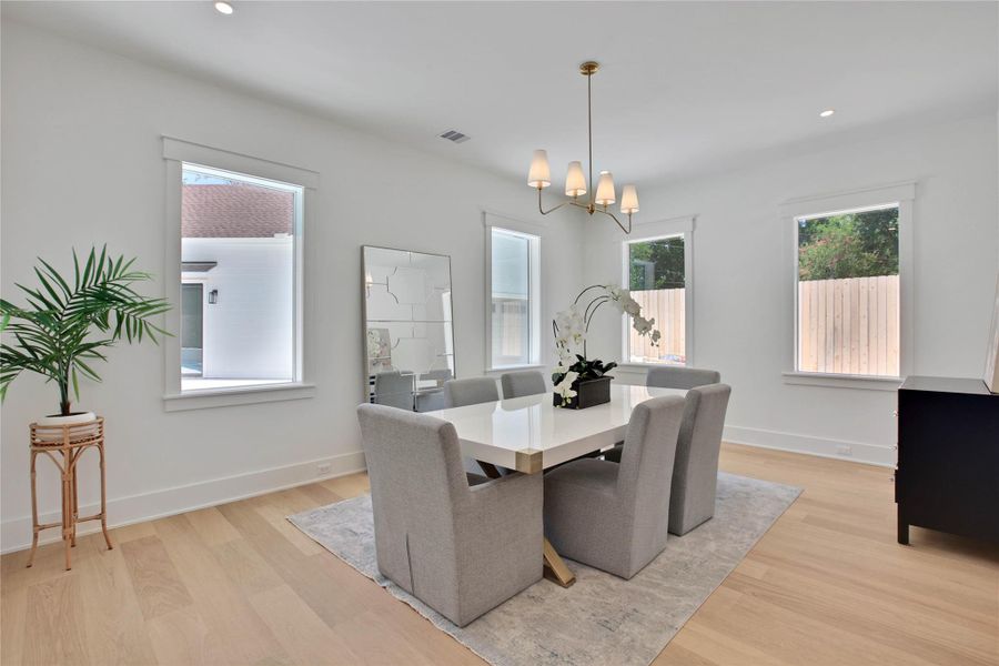 Furnished interior view inside a new home in , Houston (Image 10). Furnished interior view inside a new home in , Houston (Image 10).