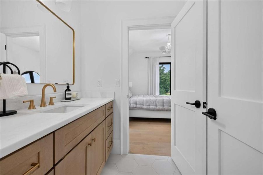 Furnished interior view inside a new home in , Hoschton (Image 37).
