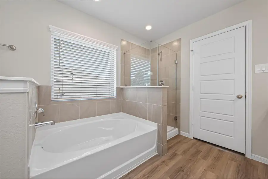 Furnished interior view inside a new home in Woodland Lakes, Houston (Image 15).