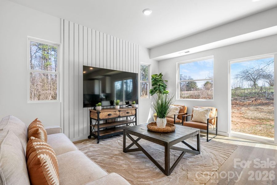 Furnished interior view inside a new home in , Catawba (Image 14).